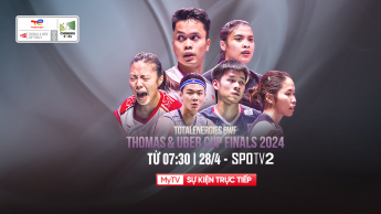 TotalEnergies BWF Thomas Uber Cup Finals CHENGDU 2024 - Ngày 2
