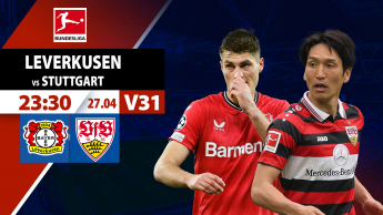 Leverkusen vs Stuttgart - Bundesliga 2023/24 - Vòng 31